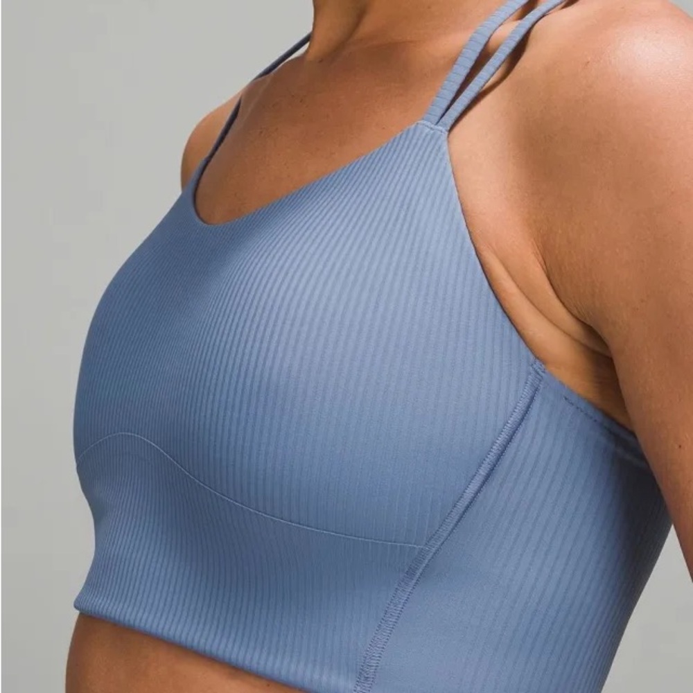Lululemon Like A Cloud Ribbed Longline Bra